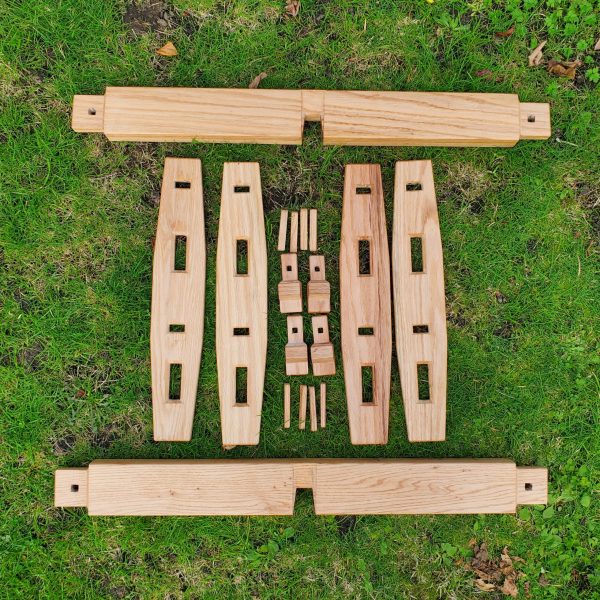 Oak Powwow Drum Stand