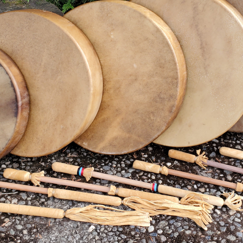 16″ (41cm) Buckskin Drumstick Beater