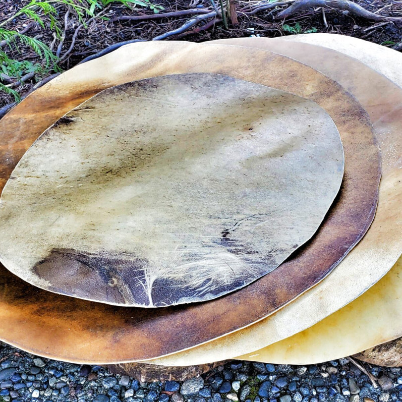 Rawhide Drumheads for hand drums